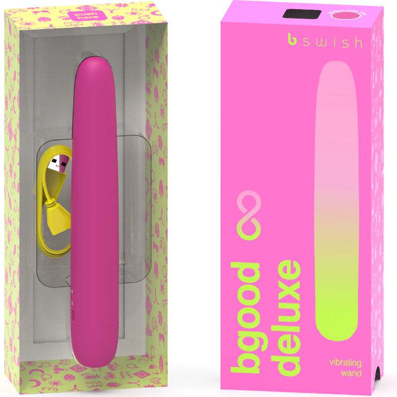 B SWISH - BGOOD INFINITE DELUXE VIBRATEUR EN SILICONE RECHARGEABLE ROSE