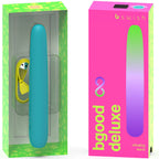 B SWISH - BGOOD INFINITE DELUXE VIBRATEUR EN SILICONE RECHARGEABLE BLEU