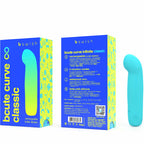 B SWISH - BCUTE CURVE INFINITE CLASSIC VIBRATEUR RECHARGEABLE EN SILICONE BLEU