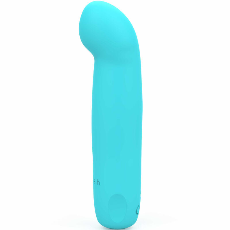 B SWISH - VIBRATEUR RECHARGEABLE EN SILICONE BLEU CLASSIQUE À COURBE INFINI, ÉDITION LIMITÉE