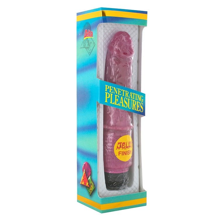 SEVEN CREATIONS - FLEX JELLY LILAC VIBRATOR