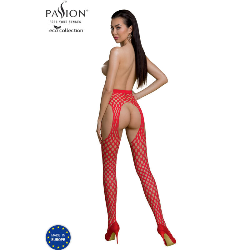 PASSION - COLLECTION BODYSTOCKING ECO ECO S003 ROUGE