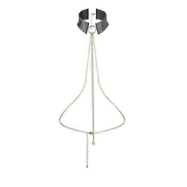 BIJOUX - COLLIER DÉSIR MÉTALLIQUE MÉTAL NOIR