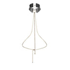 BIJOUX - COLLIER DÉSIR MÉTALLIQUE MÉTAL NOIR