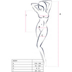 PASSION - BS094 BODYSTOCKING NERO TAGLIA UNICA