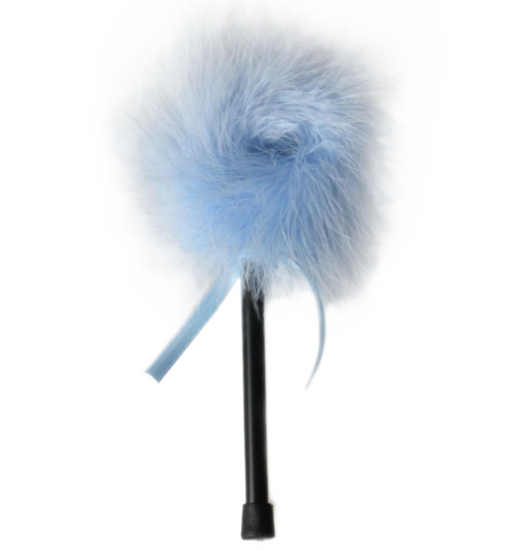 SECRETPLAY - MARABOU DUSTER BLUE