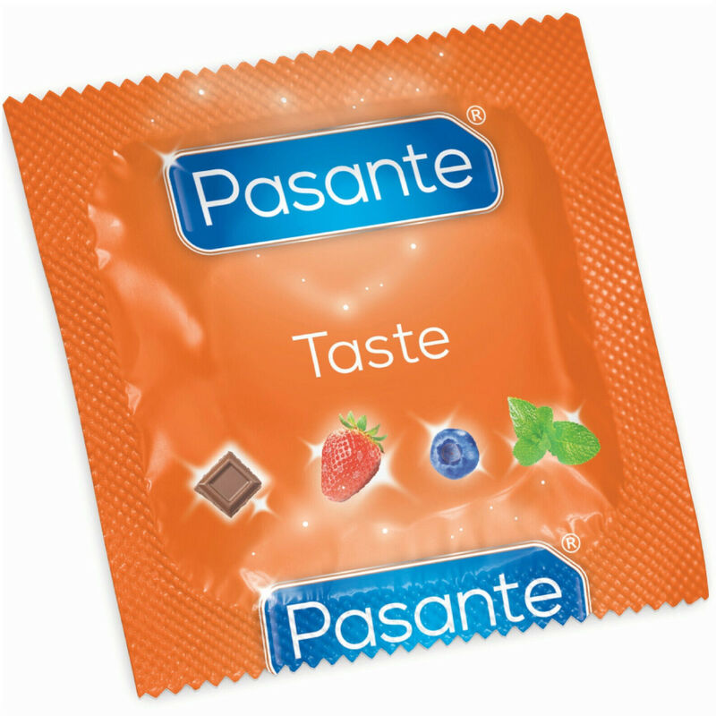 PASANTE - PRÉSERVATIFS À LA MYRTILLE, SACHET DE 144 UNITÉS