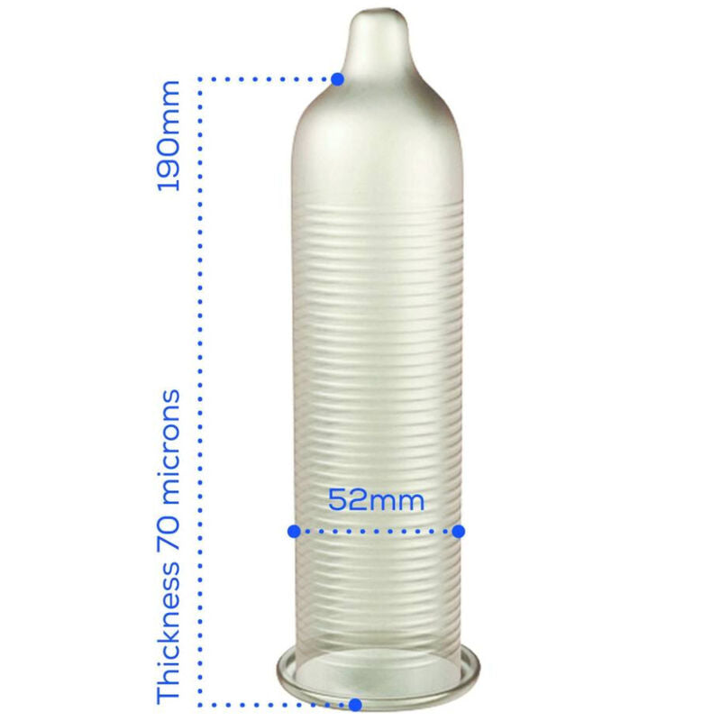 PASANTE - PAQUET DE PRÉSERVATIFS CHAUFFANTS 144 UNITÉS