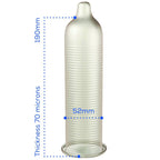 PASANTE - PAQUET DE PRÉSERVATIFS CHAUFFANTS 144 UNITÉS