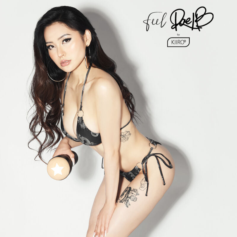 KIIROO - FEEL RAE COLLECTION LIL BLACK STARS STROKERS COMPATIBLE WITH POWERBLOW