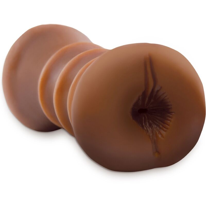 FETISH FANTASY EXTREME - MASTURBATEUR RÉALISTE À DOUBLE ENTRÉE AVEC VAGIN ET ANUS MARRON