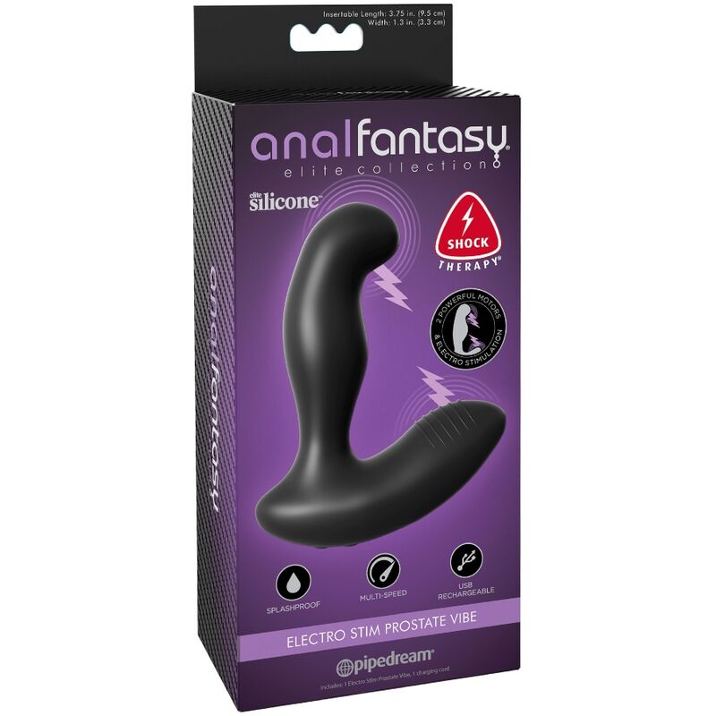 COLLECTION ANAL FANTASY ELITE - MASSEUR DE PROSTATE VIBRATEUR ÉLECTRO-STIMULANT