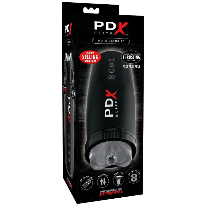 PDX ELITE - STATIONNEUR RECHARGEABLE ULTRA PUISSANT