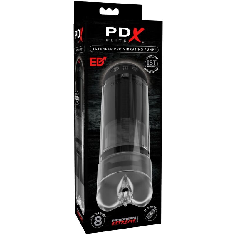 PDX ELITE - VIBRATEUR PRO STROKER EXTENDER