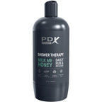 PDX PLUS - MASTURBATEUR DISCRET AVEC FLACON DE SHAMPOOING MILK ME HONEY
