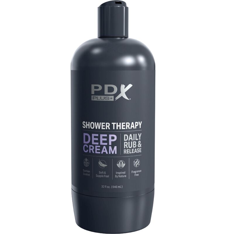 PDX PLUS - MASTURBATEUR DISCRET DESIGN DANS UN FLACON DE SHAMPOOING CRÈME