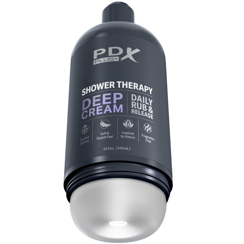 PDX PLUS - MASTURBATEUR DISCRET DESIGN DANS UN FLACON DE SHAMPOOING CRÈME