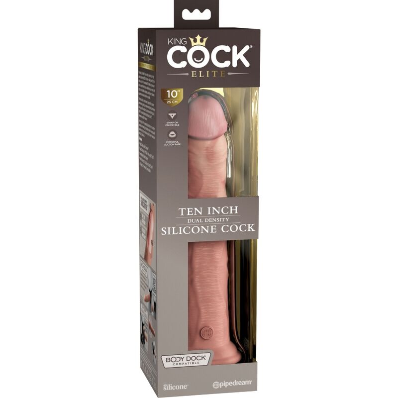 KING COCK - GODEMICHET EN SILICONE RÉALISTE ELITE 25,4 CM