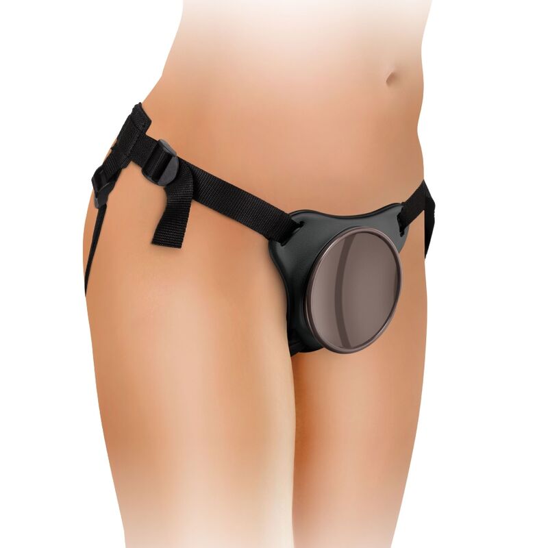 KING COCK - HARNAIS RÉGLABLE CONFORTABLE ÉLITE AVEC GODEMICHET DE 17,8 CM