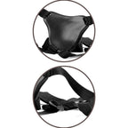 KING COCK - HARNAIS RÉGLABLE CONFORTABLE ÉLITE AVEC GODEMICHET DE 17,8 CM