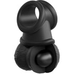 KING COCK - ELITE DELUXE ADJUSTABLE HARNESS KIT WITH TESTICLE RING AND 20.3 CM DILDO