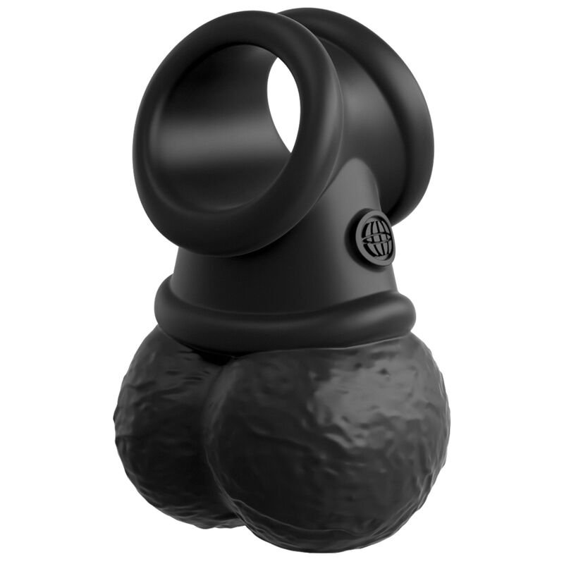 KING COCK - ELITE DELUXE ADJUSTABLE HARNESS KIT WITH TESTICLE RING AND 20.3 CM DILDO