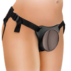 KING COCK - ELITE DELUXE ADJUSTABLE HARNESS KIT WITH TESTICLE RING AND 20.3 CM DILDO