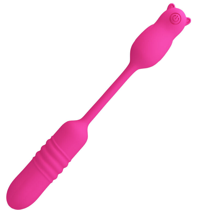 JOLIE AMOUR - PROJECTEUR VIBRANT EN SILICONE ROSE NOBIKUMA
