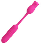 JOLIE AMOUR - PROJECTEUR VIBRANT EN SILICONE ROSE NOBIKUMA