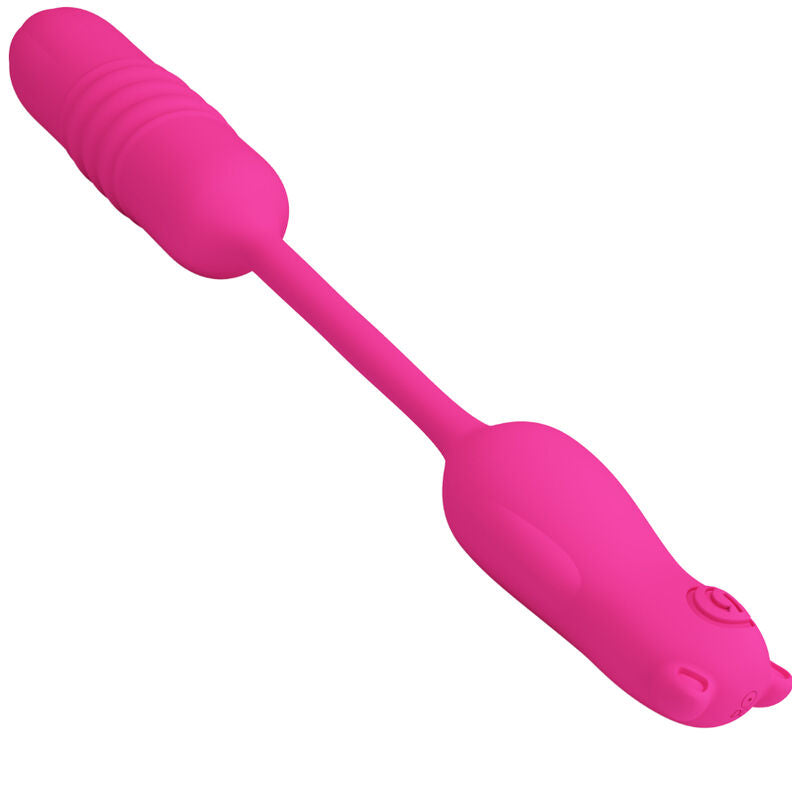 JOLIE AMOUR - PROJECTEUR VIBRANT EN SILICONE ROSE NOBIKUMA