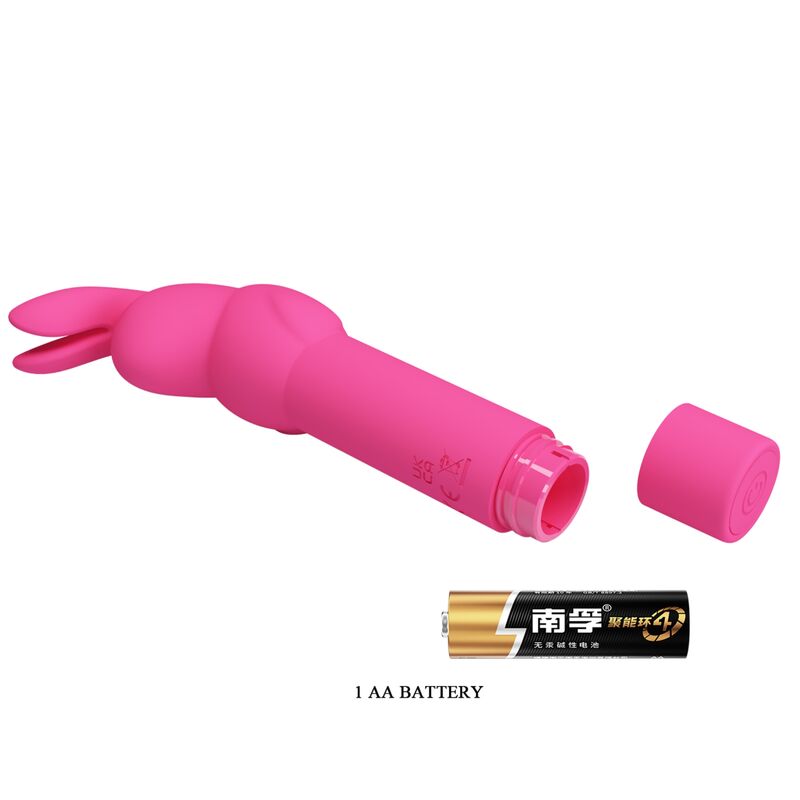JOLI AMOUR - VIBRATEUR EN SILICONE GERARDO FUSCHIA LAPIN