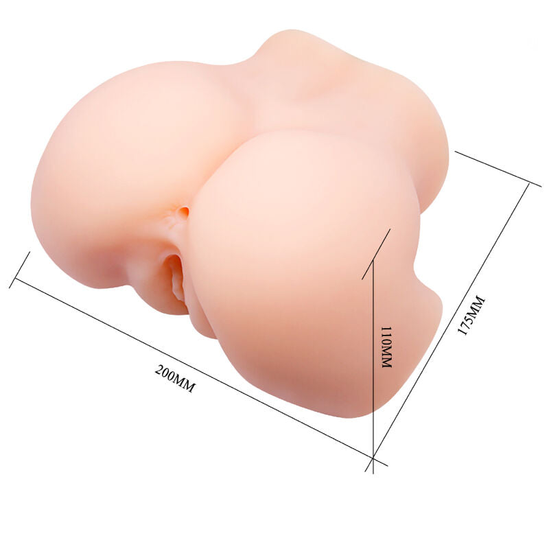 CRAZY BULL - REALISTIC DOUBLE VIBRATION OF THE VAGINA AND ANUS