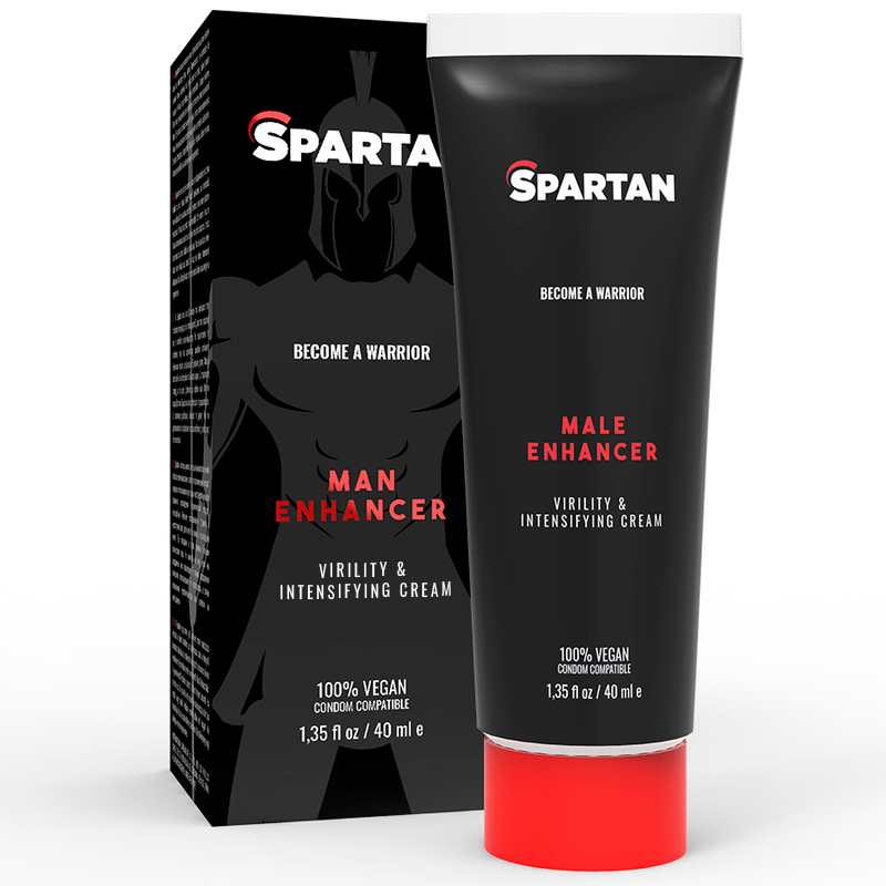 SPARTAN - CRÈME GEL POUR COUPLE POUR LA VIRILITÉ ET LA DENSIFICATION 100% VEGAN