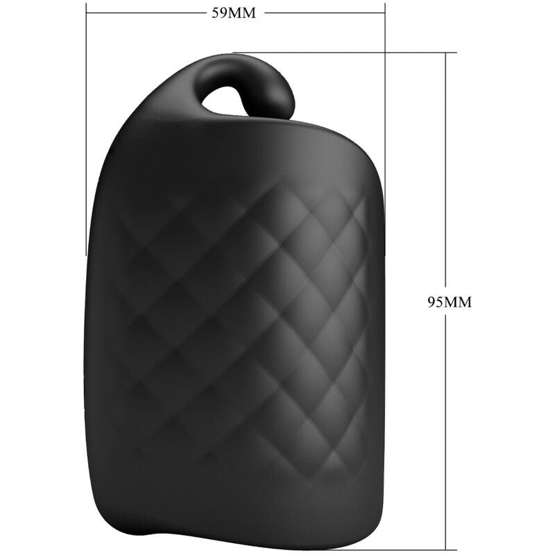 PRETTY LOVE - RECHARGEABLE MANUAL GLAND MASTURBATOR VIBRATOR