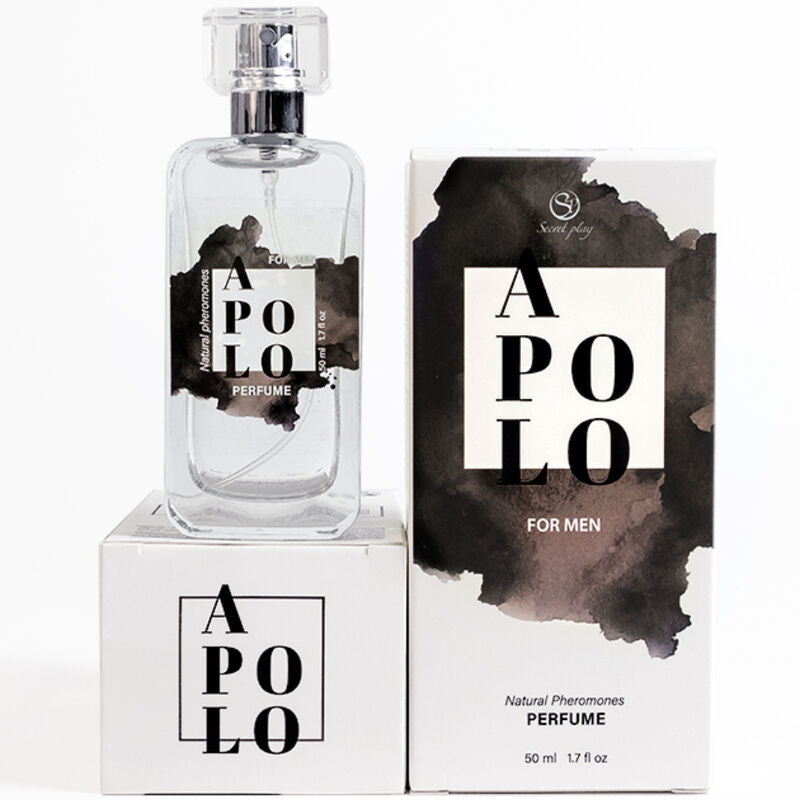 SECRETPLAY - APOLO PARFUM EN SPRAY AUX PHÉROMONES NATURELLES 50 ML