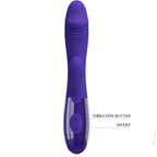 PRETTY LOVE - VIBRATEUR ET STIMULATEUR DE POINT G SNAPPY YOUTH (VIOLET)