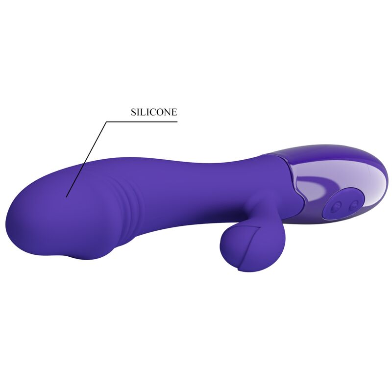PRETTY LOVE - VIBRATEUR ET STIMULATEUR DE POINT G SNAPPY YOUTH (VIOLET)