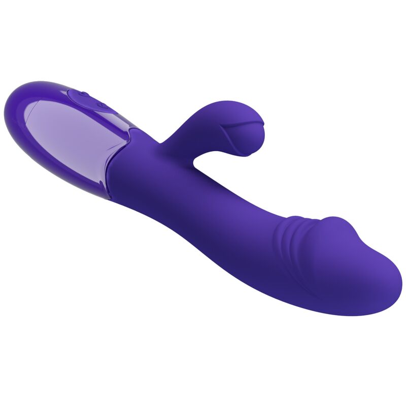 PRETTY LOVE - VIBRATEUR ET STIMULATEUR DE POINT G SNAPPY YOUTH (VIOLET)