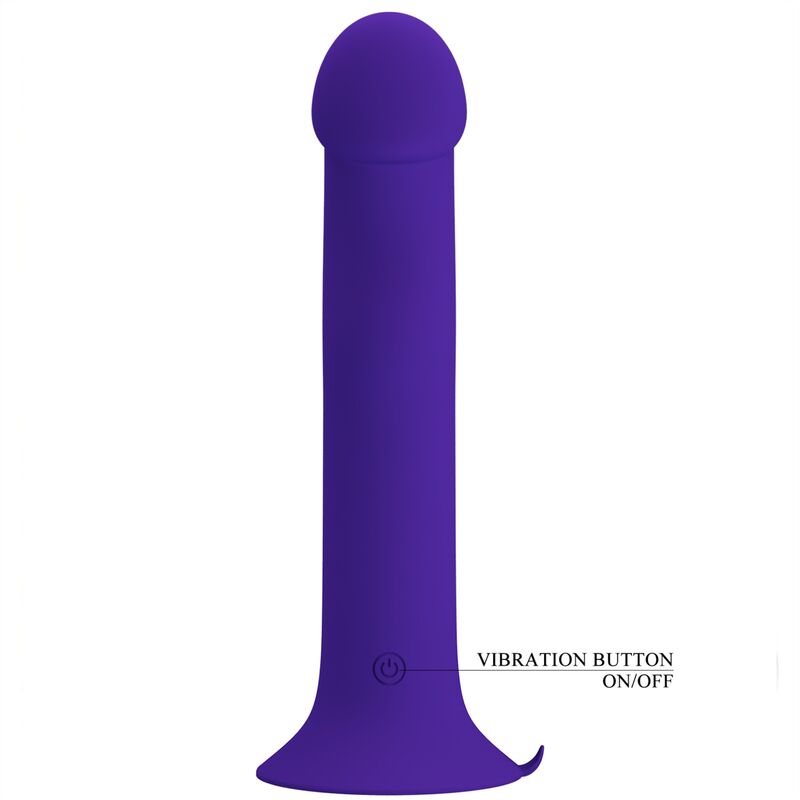 PRETTY LOVE - Godemiché vibrant rechargeable Murray Youth et Violet