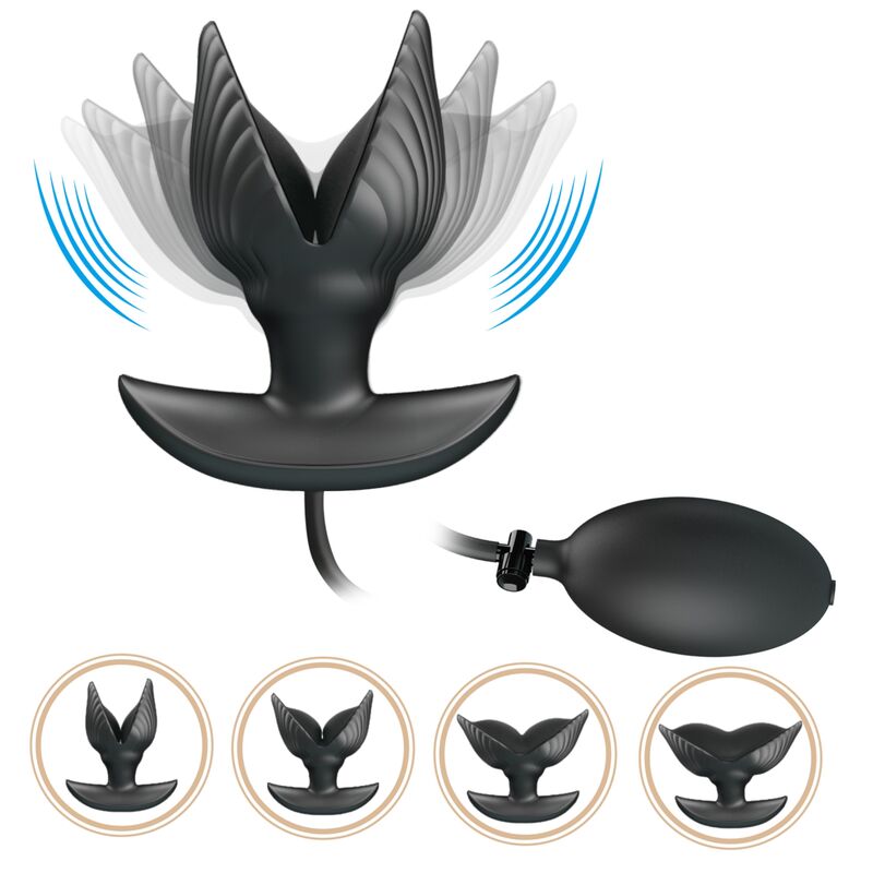 PRETTY LOVE - INFLATABLE AND RECHARGEABLE BUTTER PLUG