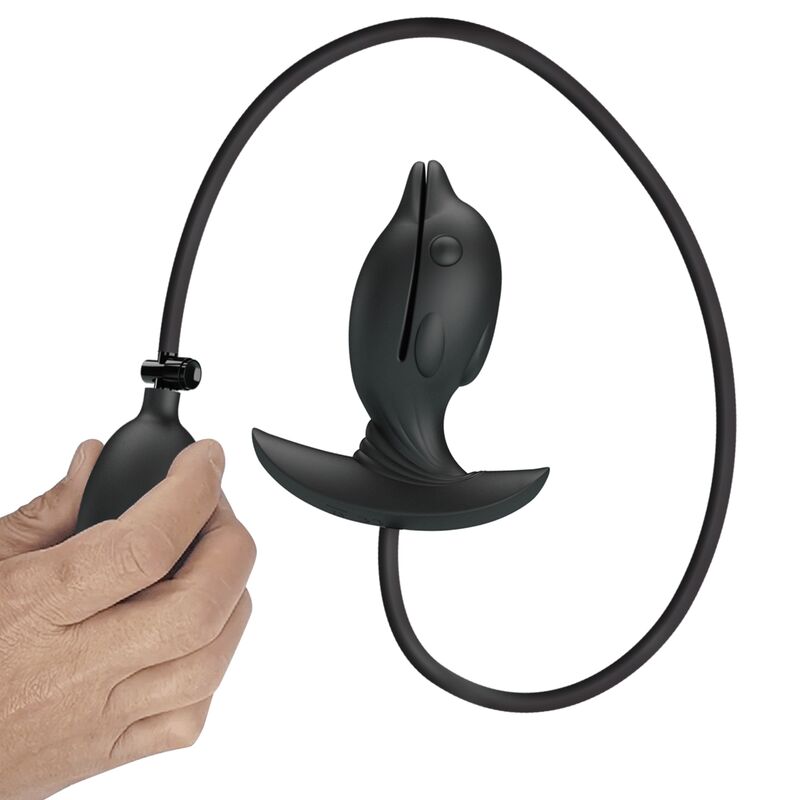 JOLI AMOUR - BOUCHON À BEURRE DE DAUPHIN GONFLABLE ET RECHARGEABLE