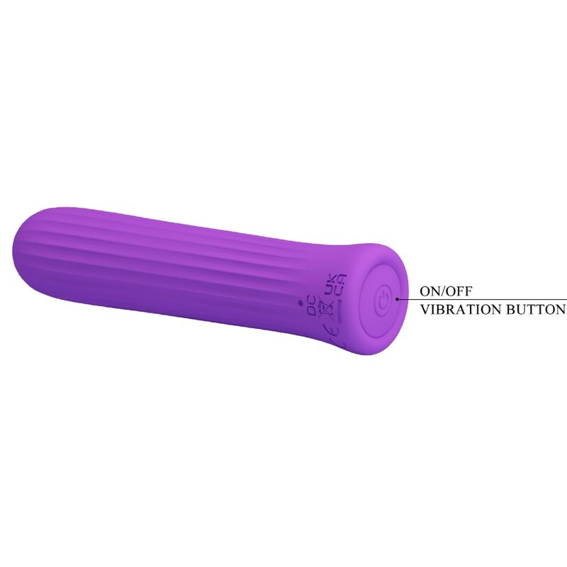 JOLIE AMOUR - VIBRATEUR STIMULATEUR BLANC LILAS