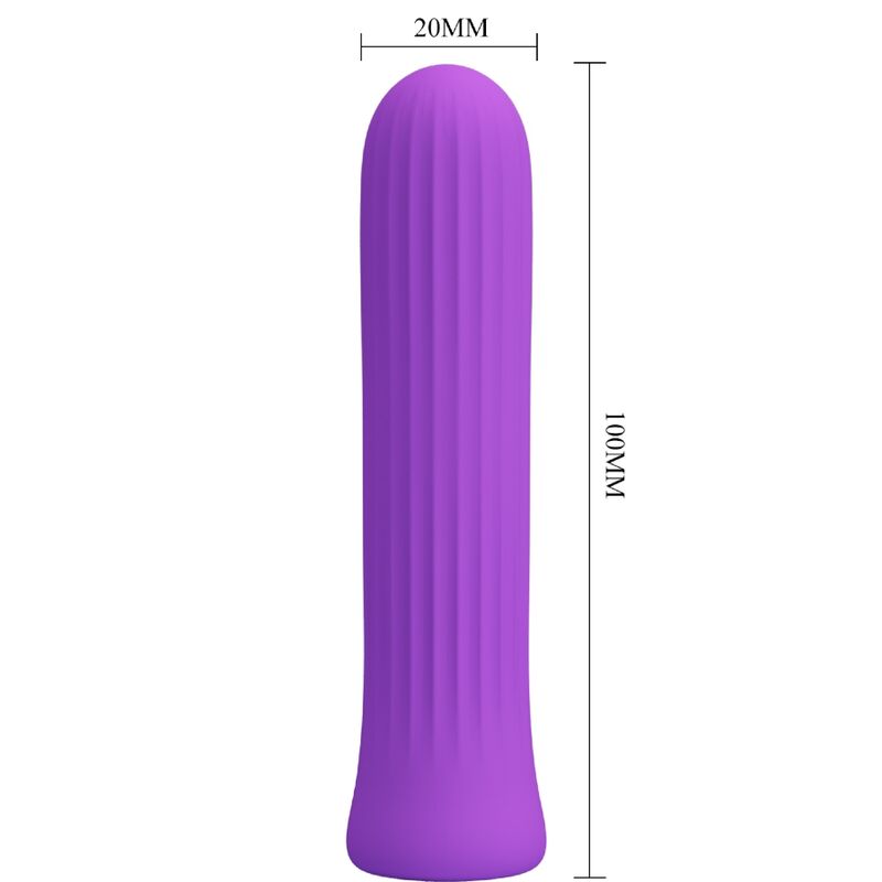 JOLIE AMOUR - VIBRATEUR STIMULATEUR BLANC LILAS
