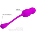 JOLI AMOUR - ŒUF VIBRANT RECHARGEABLE CALLIE PURPLE