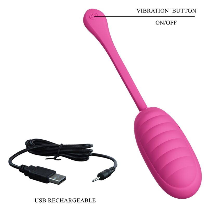 JOLI AMOUR - ŒUF VIBRANT RECHARGEABLE ROSE CATALINA