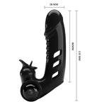 PRETTY LOVE - Protège-doigts vibrant Corbin noir