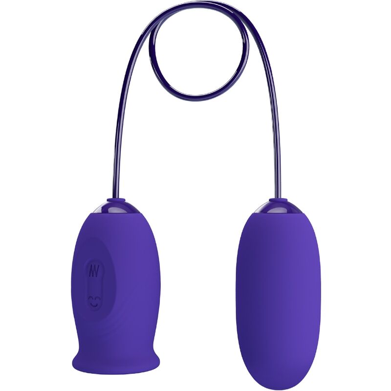 PRETTY LOVE - DAISY YOUTH PURPLE RECHARGEABLE STIMULATOR VIBRATOR