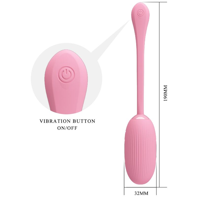 JOLI AMOUR - ŒUF VIBRANT RECHARGEABLE DOREEN PINK