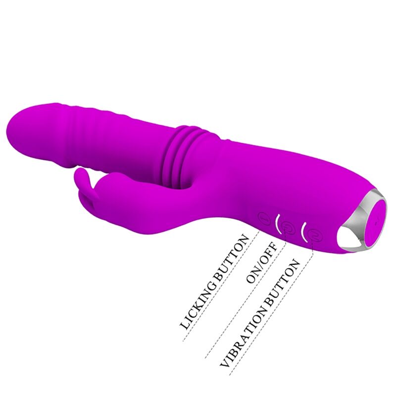 JOLI AMOUR - VIBRATEUR RECHARGEABLE VIOLET DOROTHY LAPIN