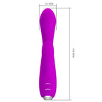 PRETTY LOVE - VIBRATEUR GLORIA LAPIN RECHARGEABLE - VIOLETTE ÉTANCHE